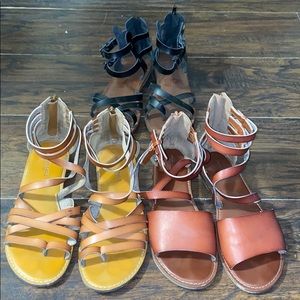 American Eagle sandals bundle size 8 and 9